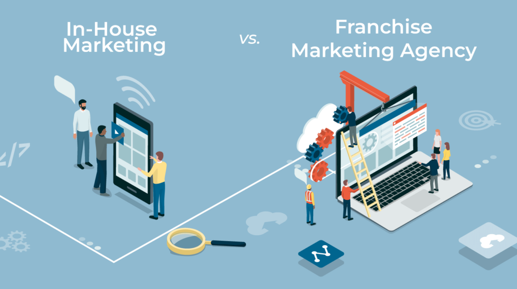 Franchise Marketing Agency vs In-House Marketing 4 franchise marketing -agency versus in-house-marketing team